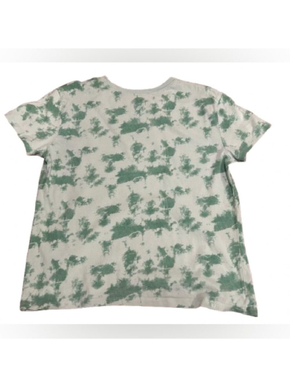 Women’s Green Tie-Dye Graphic Tee Size Medium - Picture 2 of 3